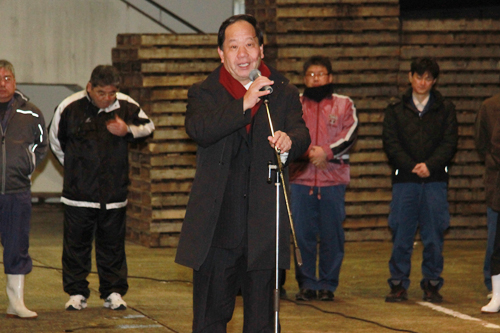 来賓として大西市長もあいさつ