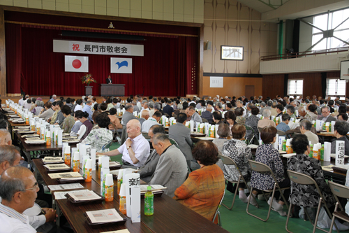 敬老会のようす