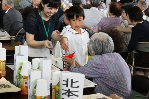 全参加者に園児からプレゼント
