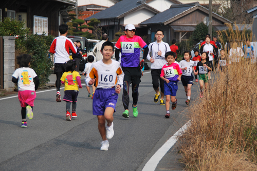 ペアの部折り返し付近