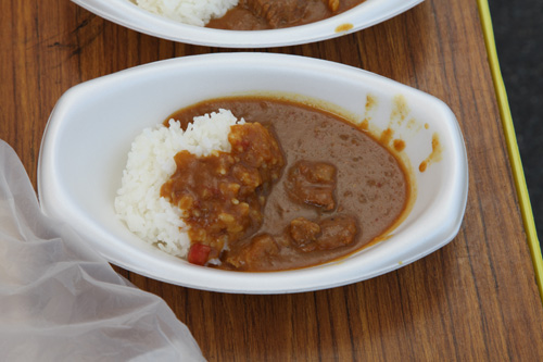 これが長州ながと和牛の入ったカレー