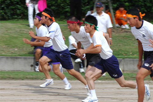 男子100ｍ