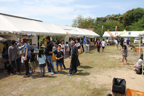 まつり会場のようす