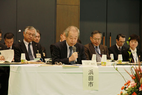 宇津浜田市長