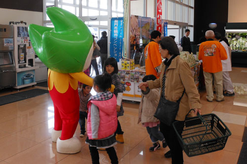 ちょるるは子どもに大人気