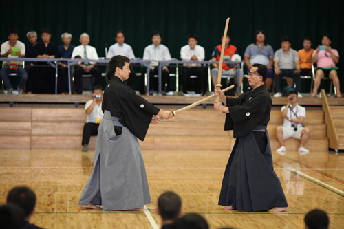 演武のようす