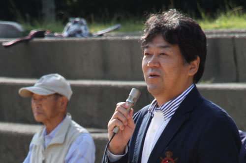 梶山会長のあいさつ