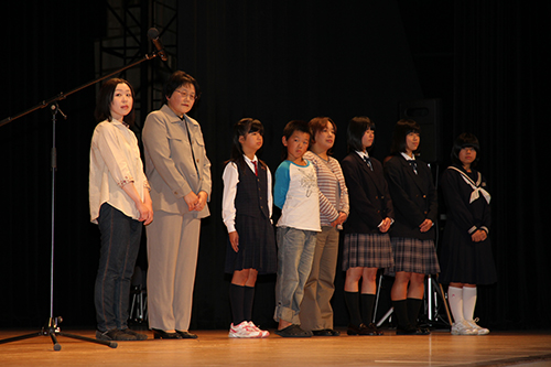 ながと　美味しさ発見！プロジェクトの表彰者のみなさん
