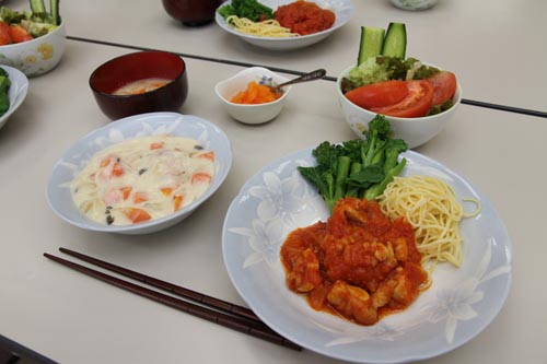 この日調理した料理