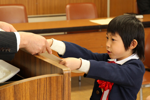 保育園の年長さんも受賞