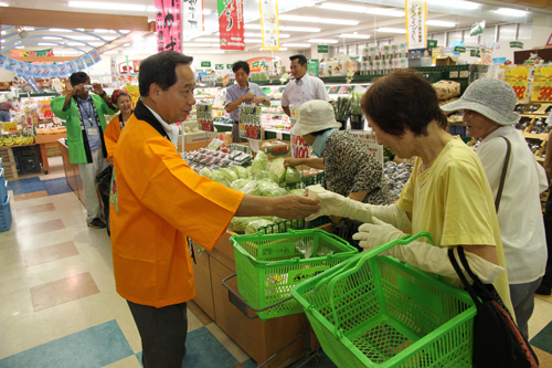 大西市長自らが「トップセールス」
