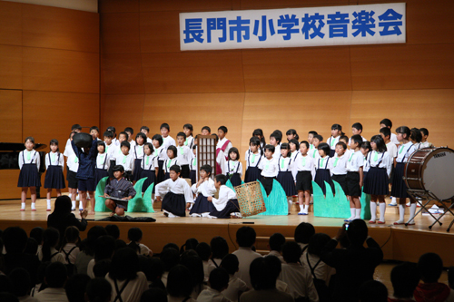 明倫小学校は音楽劇に挑戦