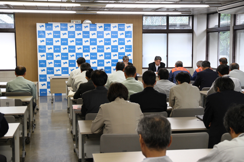 説明会のようす