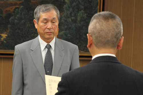 藤永さんは油谷地区担当