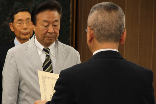 上田さんは日置地区担当