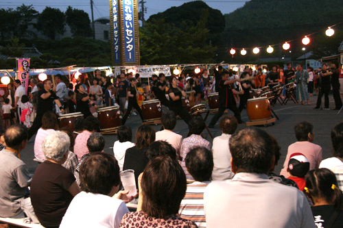 三隅清風太鼓による和太鼓演奏