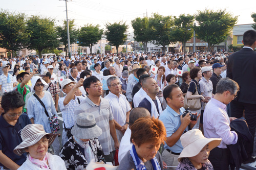 この日集まった市民は約6000人