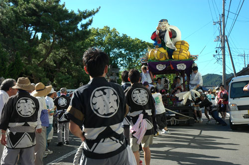 山車巡行