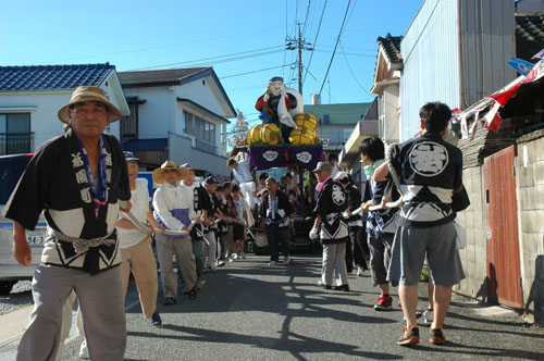 山車巡行