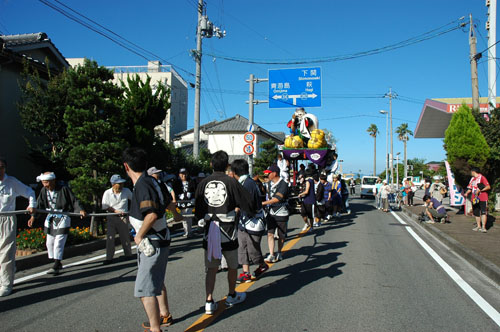 山車巡行