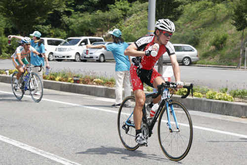 山口県の白石真悟選手