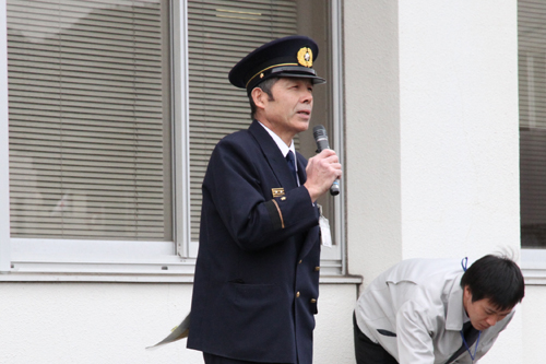 消防本部による講評