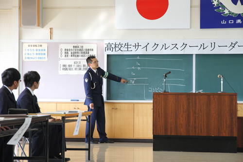 交通安全講習のようす
