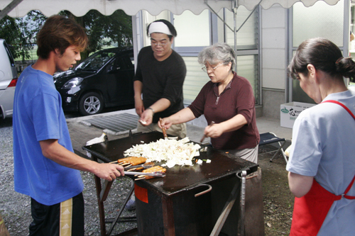 焼きそばコーナー