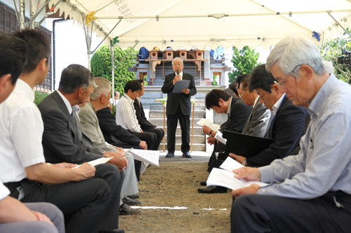 村田清風顕彰会の大谷会長が講演