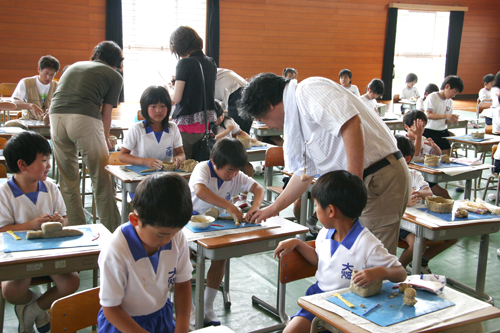 大畑小っ子も奮闘中