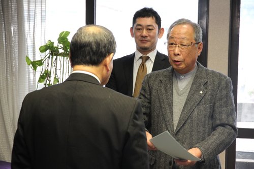 こちらは香月直樹三隅地域審議会会長