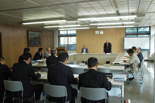 地域審議会連絡会議のようす