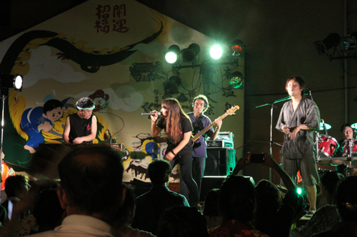 新宅由貴子さんとf.streetのライブ