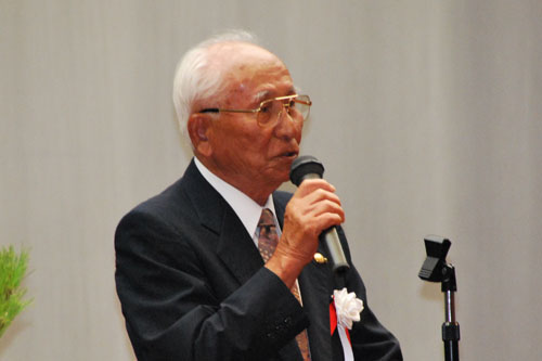 北山会長のあいさつ