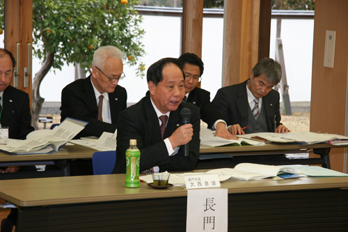 大西市長が発言