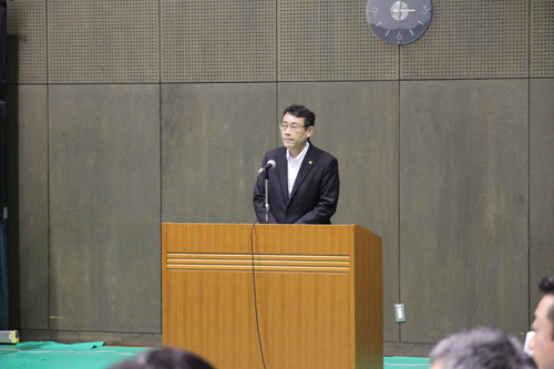 中尾下関市長もあいさつ