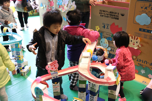 同時開催されたわいわいフェスタのようす