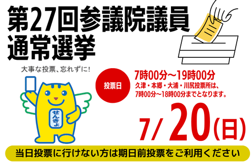 参議院議員通常選挙の画像
