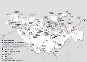 避難所位置図