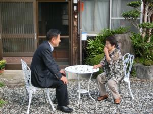 宮垣さんと談笑の様子