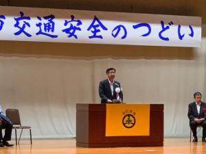 市長挨拶の様子