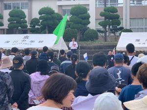 市長挨拶の様子