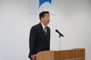 市長訓示の様子