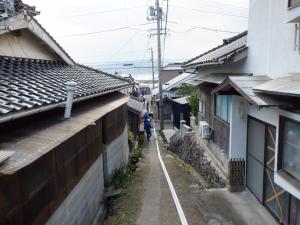 ホース延長の様子