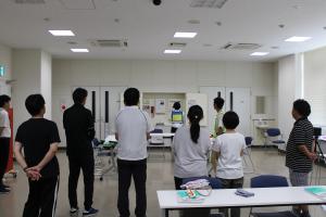 実技訓練の様子