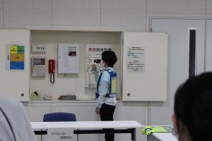 実技訓練の様子