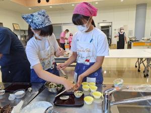 なます盛り付け