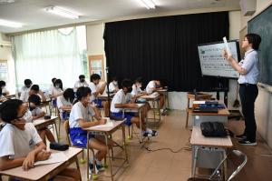授業中２