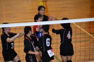 バレー試合中