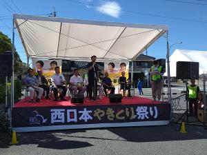 市長あいさつ　焼き鳥祭り